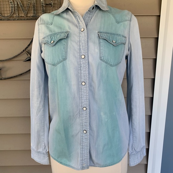 Bullhead Tops - Bullhead trading Denim Shirt